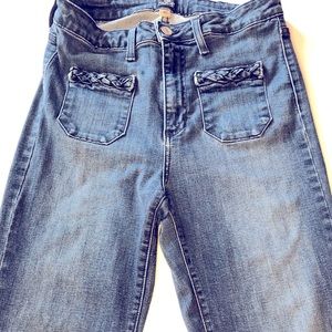 JUST BLACK Boho Flares